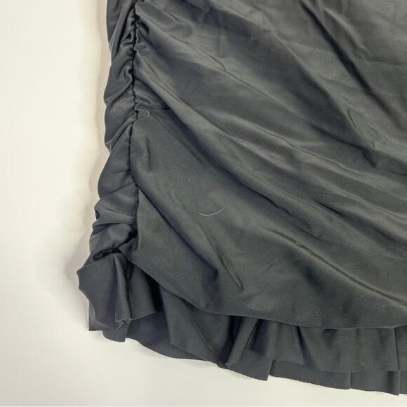 Raisins Curve Ruffled Tummy Control Swim skirt black - 20W - Picture 4 of 14